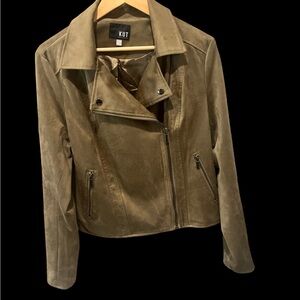 Kut from the Kloth Women's Brown Leather Jacket